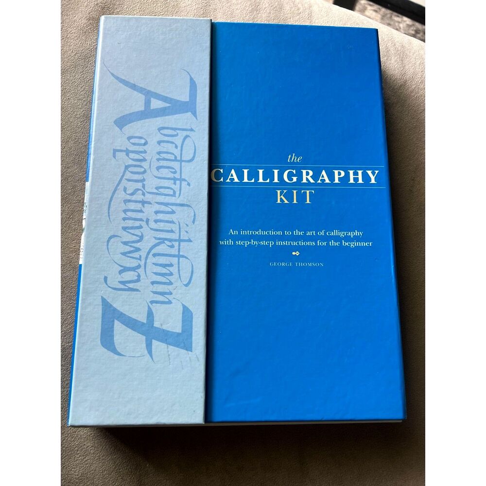 The Calligraphy Kit – Beginner Set by George Thomson (Opened)